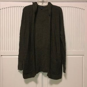 America Eagle green cardigan